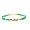 wilde emeralde skinny bracelet