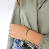 wilde emeralde skinny bracelet