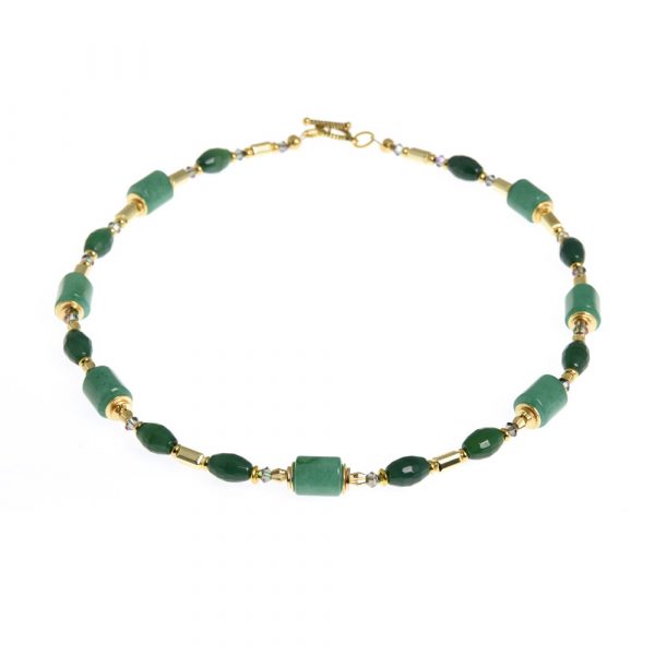 kkajouxAW19_0012 green gemstone statement necklace