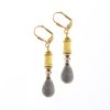 Grecian Grey Earrings