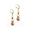 vintage pearl earrings