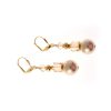 vintage pearl earrings