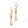 grecian pearl earrings