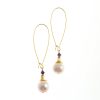 corcra pearl earrings