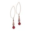 sugar plum vibrant earrings