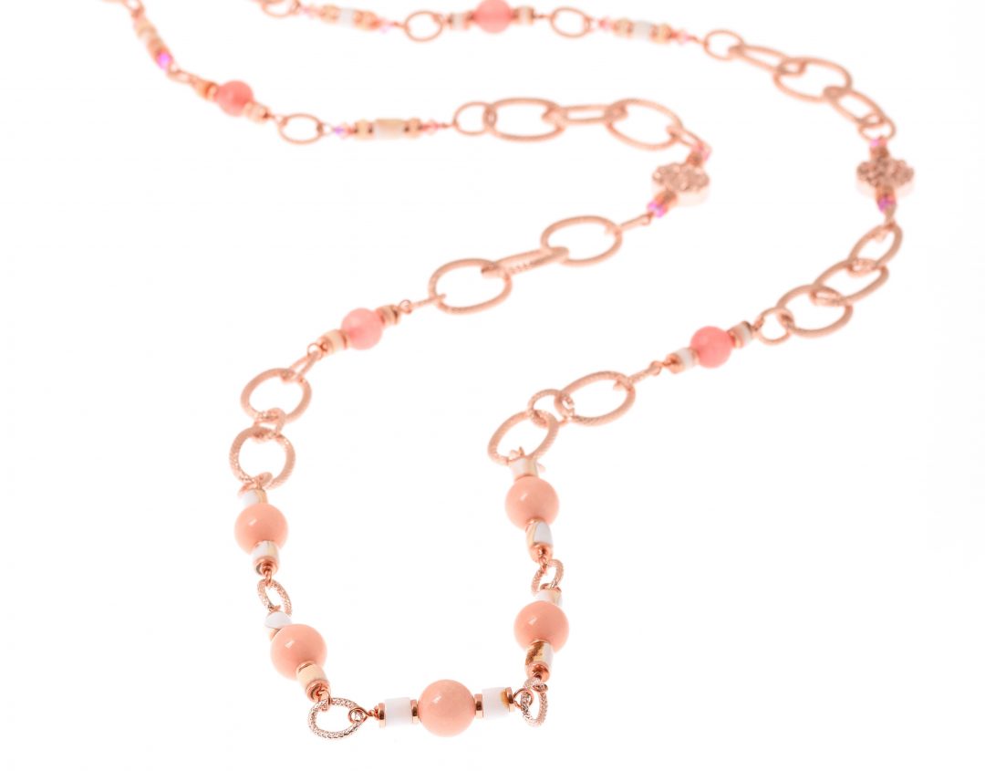 Flamant Long Link Necklace