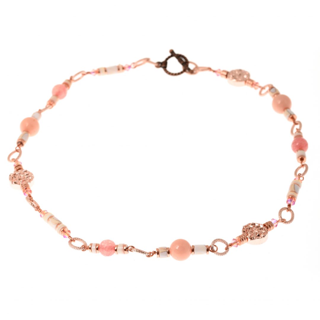 Flamant Link Necklace