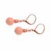 Flamant Peach Earrings