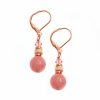 Flamant Pink Earrings Short