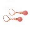 Flamant Pink Earrings Short