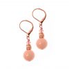 Flamant Peach Earrings