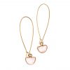 KL- 2536 – Copy (2) Flamant Crescent Earrings