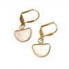 KL- 2537 Flamant Crescent Earrings