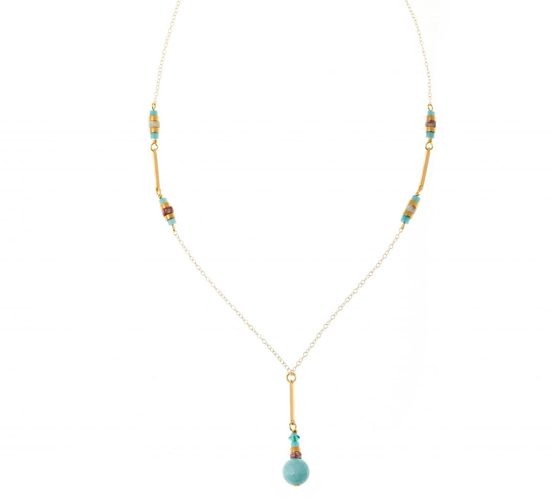 Seagreen K Kajoux Necklace