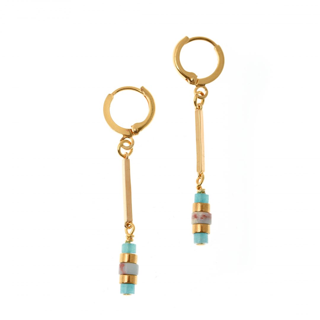 Seagreen K Kajoux Earrings