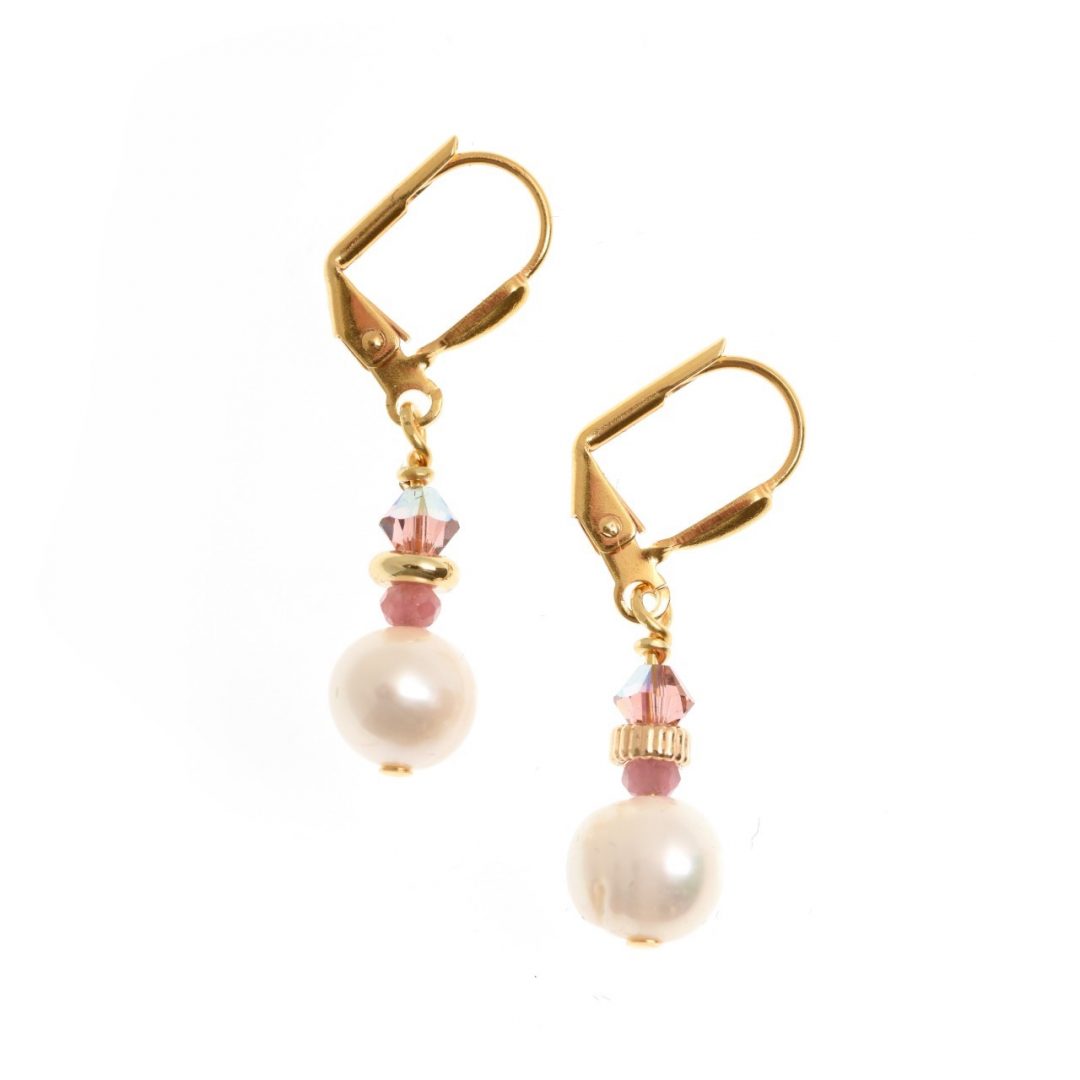 KL-2858 (2) peony k kajoux earrings