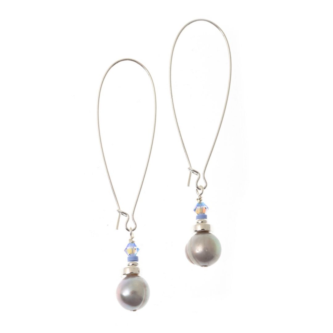 silvermines K Kajoux earrings