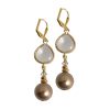k kajoux pearl earrings