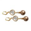 k kajoux pearl earrings