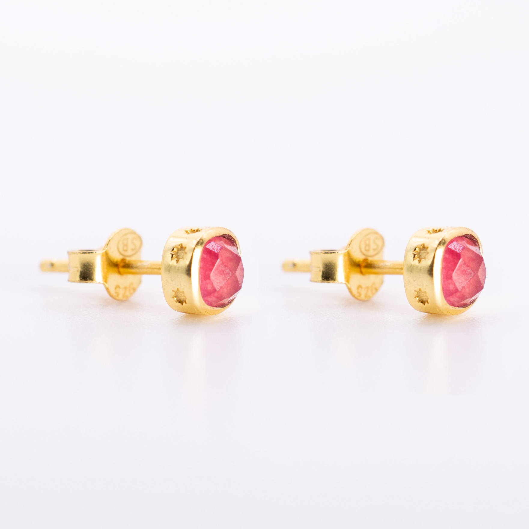 Jewellery - Earrings - Stud Earrings - Gem Creations 10K Yellow Gold Semi Precious  Gemstone Stud Earrings - Online Shopping for Canadians