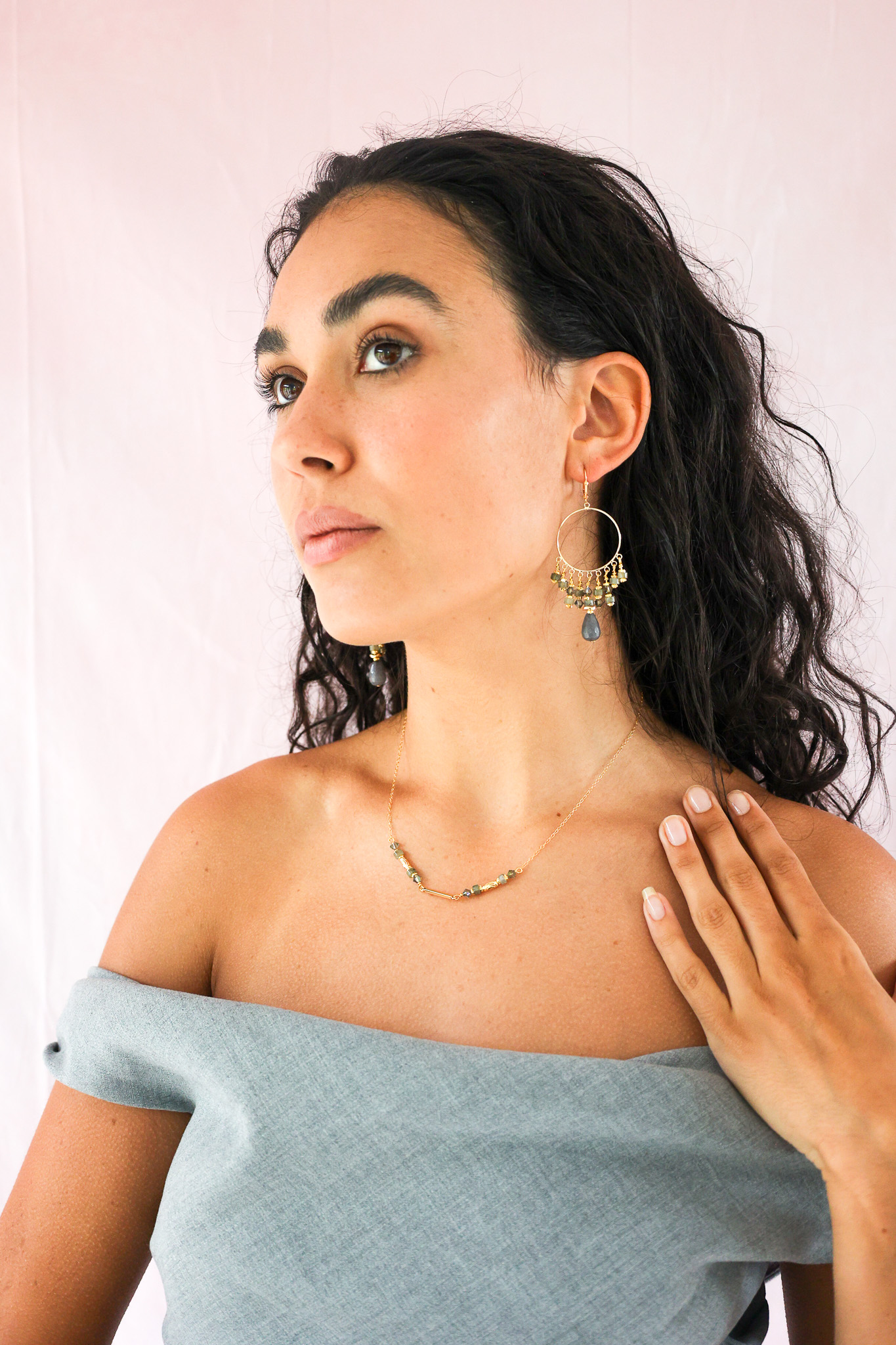 627A7122 Rhiannon Chandelier Earrings