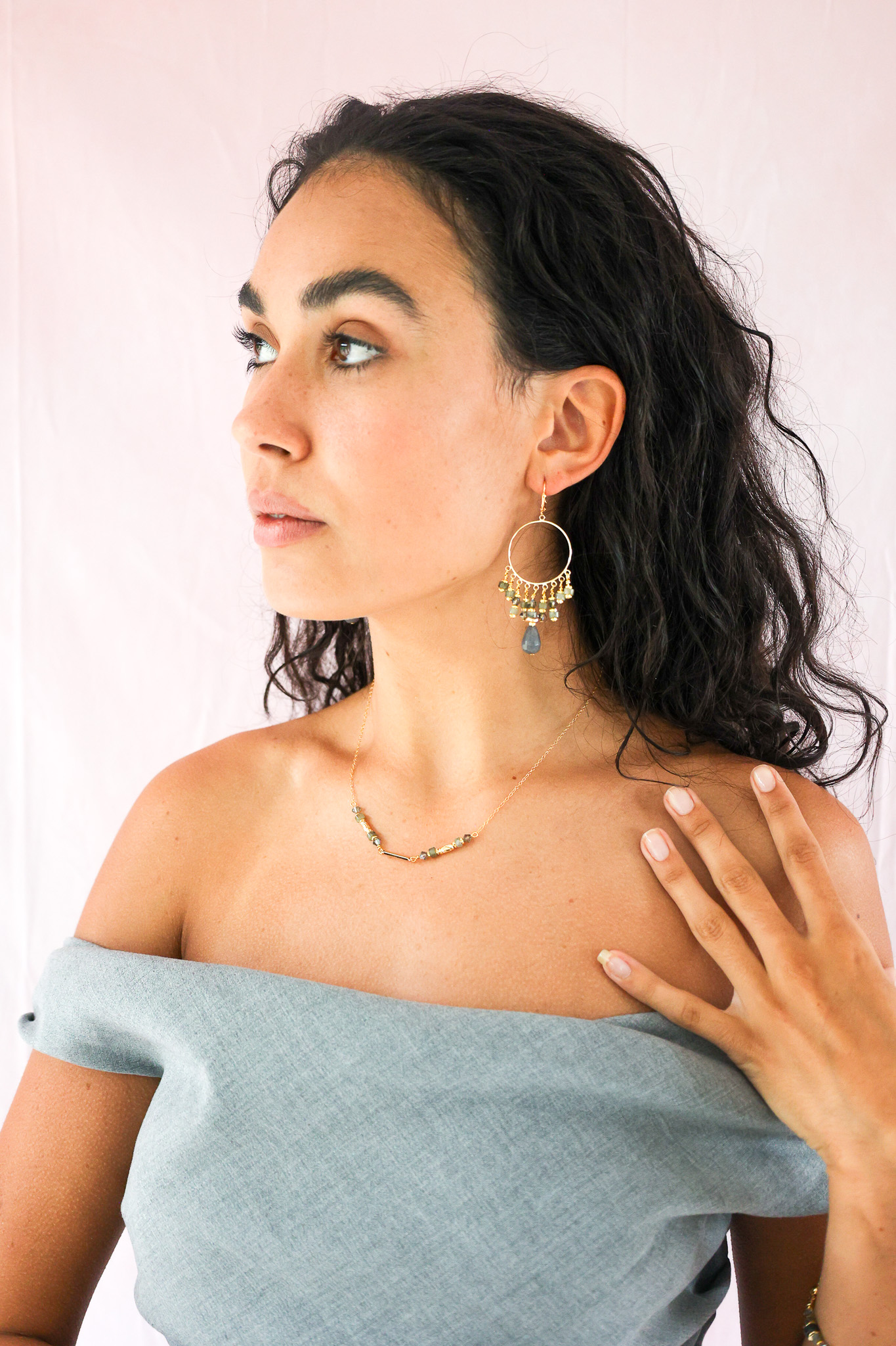 627A7123 Rhiannon Chandelier Earrings