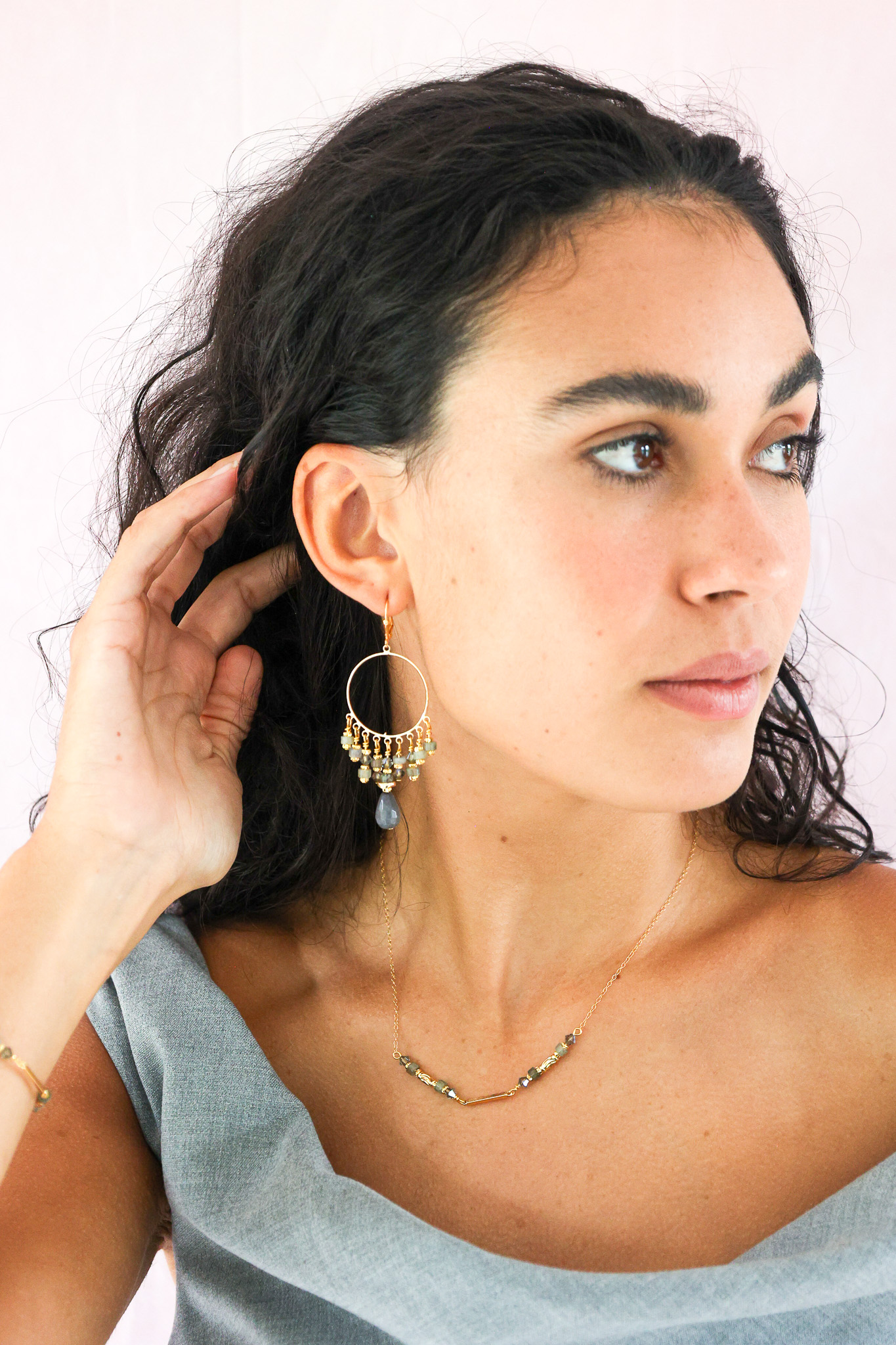 627A7238 K Kajoux Rhiannon Chain Necklace